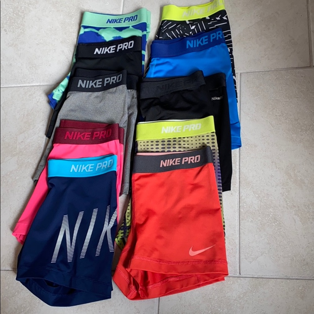 Nike pro shorts 10 pairs , SOLD SOLD SOLD
